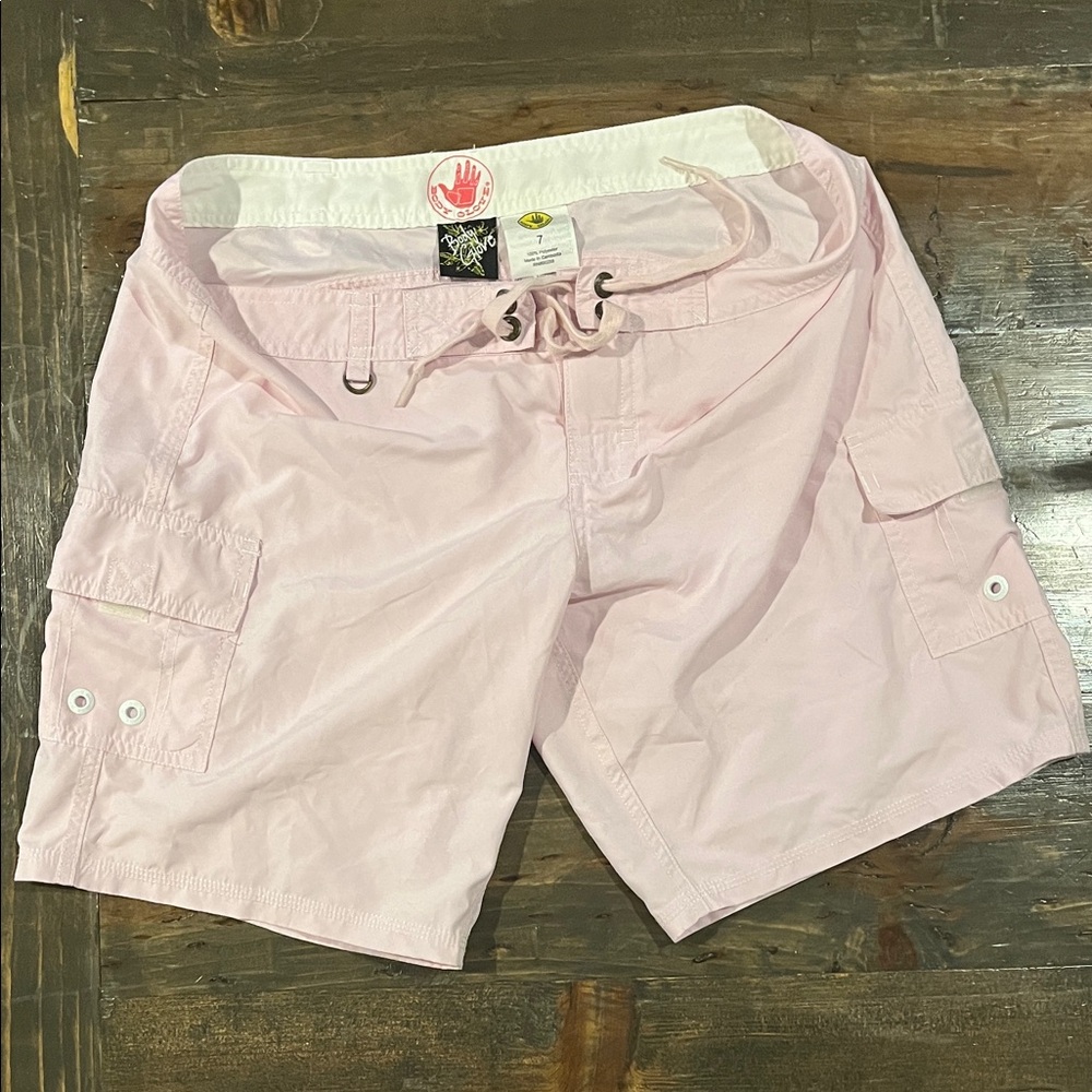 Body Glove Light Pink Cargo Shorts